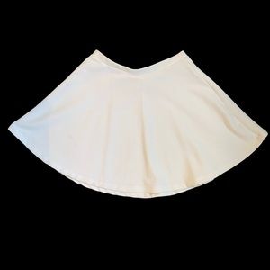 White Skater Skirt